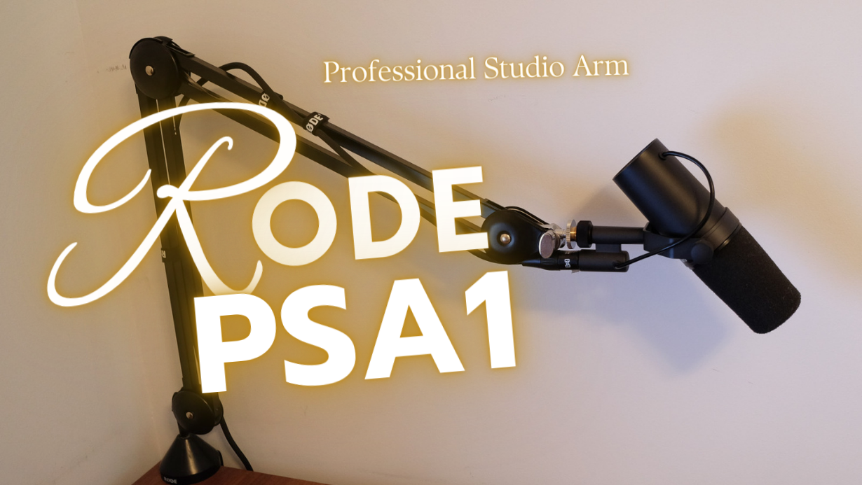 Rode PSA1 Mic Boom arm review 