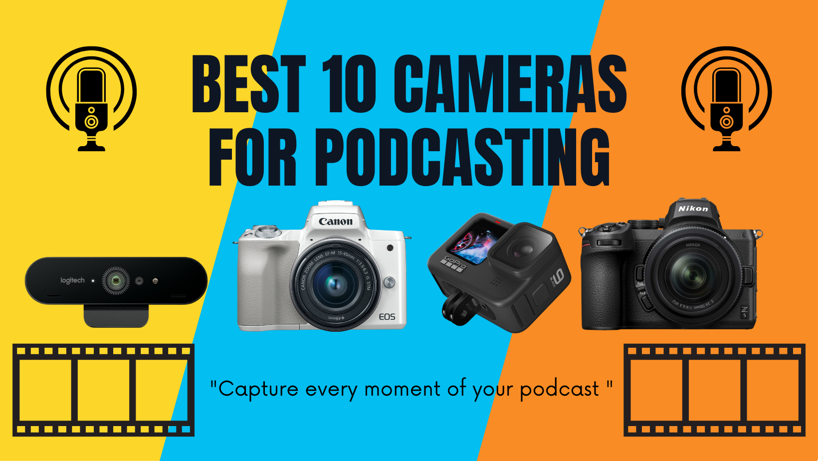 10 best cameras for podcasting