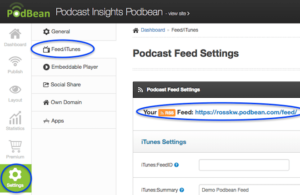 podbean-podcast-feed-settings
