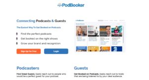 podcast finder podbooker