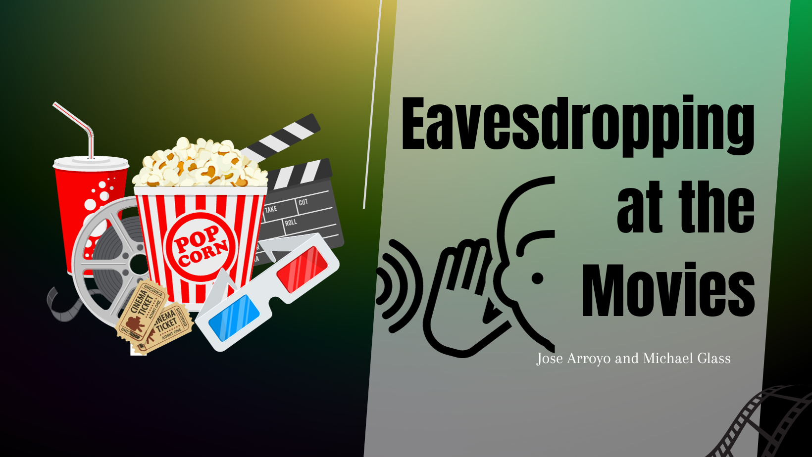 Eavesdropping at the Movies podcast