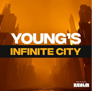 young's infinite city podcast logo