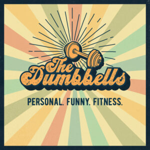 the dumbbells podcast logo