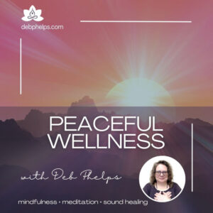 peaceful wellness with deb logo