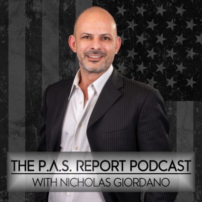 the pas report podcast logo