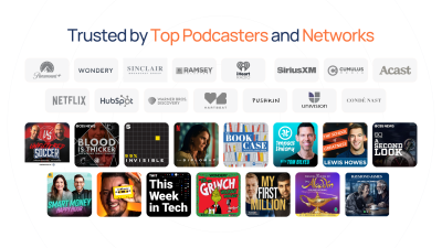 Audiencelift Trusted by Many Podcast Networks